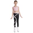 thumbnail image 2 of iEFiEL Kids Girls 2Pcs Gym Workout Dance Sports Outfits Crop Tank Top with Leggings Tracksuit Set Pink 12, 2 of 7