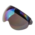 thumbnail image 1 of kurtrusly Motorcycle Helmets 3/4 Face 3 Snap Flip Up Visor Shield for Lens Multicolor, 1 of 8