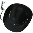 thumbnail image 6 of Dalrosia Dogs Cat Pet Cowboy Costume Cowboy Hat with Bandana Set for Halloween, Christmas, Holiday, Party, Cosplay, 6 of 7