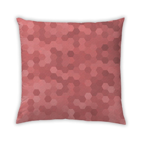 Ahgly Company Outdoor Square Contemporary Throw Pillow, 18 inch by 18 inch