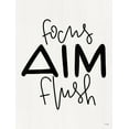 thumbnail image 2 of Jaxn Blvd. 19x24 White Modern Wood Framed Museum Art Print Titled - Focus-Aim-Flush, 2 of 4