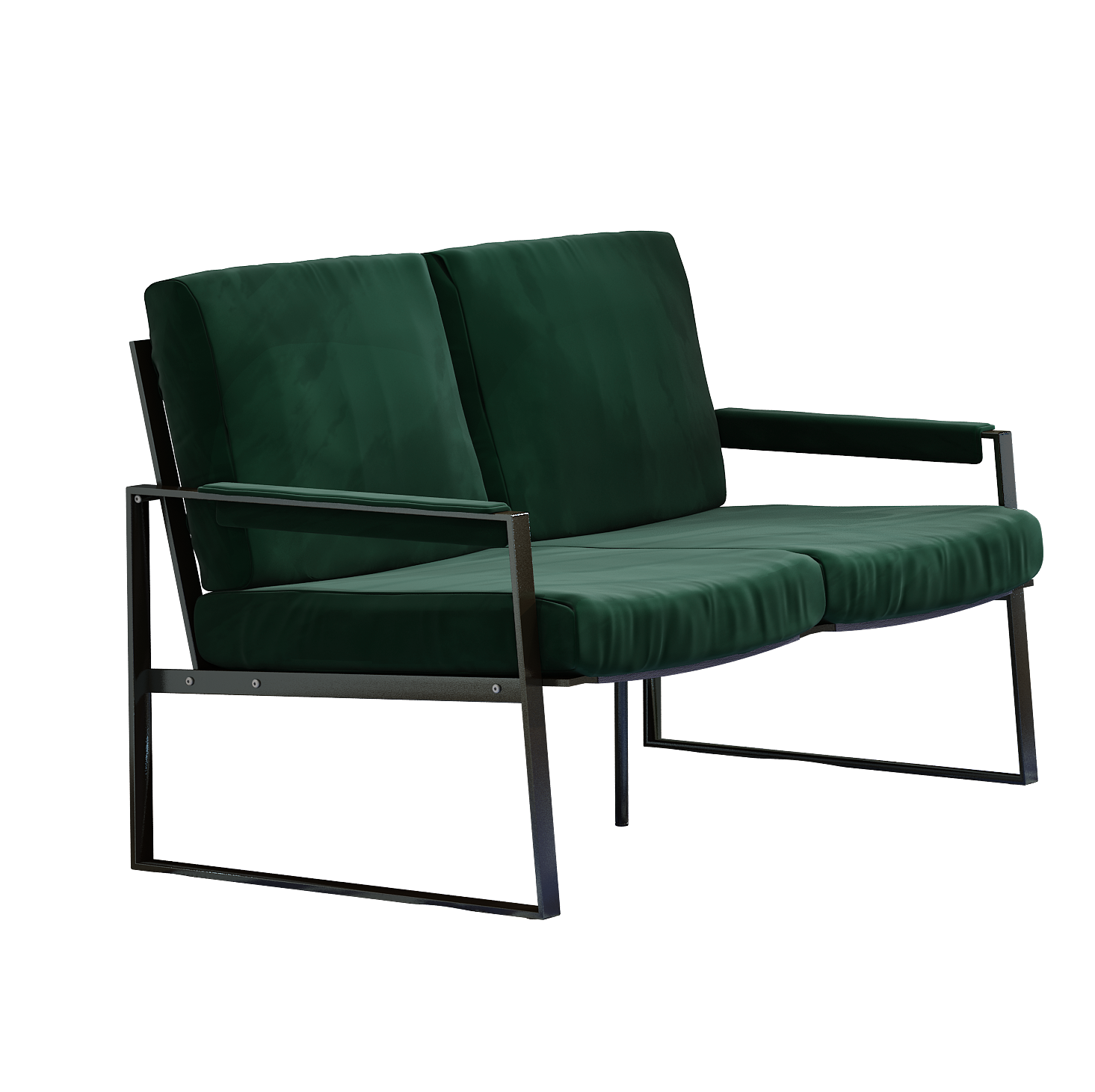 Double Sofa Chair, Accent Chair with Arms, Leisure Chair Recliner with