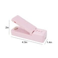 thumbnail image 3 of Mini Portable Handheld Heat Vacuum Sealer Bag Sealer Mini Sealing Machine Hand Pressure Heat Sealing Machine Handheld Plastic Bag Sealer Mini Food Sealer for Plastic Bags Food Saver Storage, 3 of 5