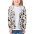 thumbnail image 3 of Kids Zip Up Hoodie for Boys Girls Toddler - Pirate Skull And Anchor Lightweight Long Sleeve 2T Boys Girl Clothes, Sun Protection Windproof Jackets Hoodie Sweatshirt, 3 of 7