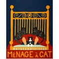 thumbnail image 1 of Great BIG Canvas | "Menage A Cat" Art Print - 16x20, 1 of 4