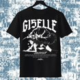 thumbnail image 3 of Retro Aespas GISELLE Lemonade Graphic T-Shirt, Vintage Music Theme Casual Tee, 3 of 7