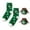 985-MUTICOLOR, variant on Gcvizuso Christmas Stockings, Clearance Christmas Decor, Christmas Coral Fleece Gift Box Christmas Gift Thickened Sleep