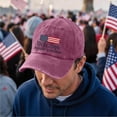thumbnail image 2 of Sewkxo 250th Anniversary Usa Caps Patriotic 4th Of July Baseball Cap Independence Day Adjustable 1776-2026 Patriotic Cap, 2 of 5