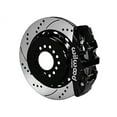 thumbnail image 5 of WILWOOD 14 AERO6 FRONT & AERO4 REAR BIG BRAKE Combo WITH FREE BRAKE LINES & FLUID - BLACK CALIPERS, DRILLED ROTORS, For 2005-2011 DODGE CHARGER, CHALLENGER, CHRYSLER 300, 5 of 8