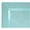 Vitro Clear/Turquoise, variant on " OCCASIONS " 120 Pieces Plate Pack, Heavyweight Disposable Wedding Party Plastic Square Bowls (12oz Soup Bowl, Square in Blue Green)