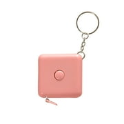 1.5M Tape Measure Inch Cm Round Tape Automatic Retractable Soft Colorful Ruler Fruit Automatic Telescopic Measuring Tape Measuring Body Circumference