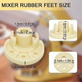 thumbnail image 2 of 5PCS Mixer Rubber Foot Blender Bottom Pads Feet Replacement Parts for Stand Mixer for AP4326634 PS1, 2 of 5