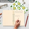 thumbnail image 4 of FORMRS 1-Subject Spiral Notebook 8" x 5" College Ruled 60 Refillable Sheet A5 Hard Cover, Avocado, 4 of 7