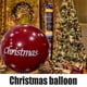 thumbnail image 3 of Bola De Navidad Al Aire Libre 60cm Bola De Navidad Inflable De PVC Impresión De Navidad Al Aire Libre Juguete De Bola Decorado Para Decoraciones De Piscina De Patio, 3 of 7