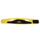 thumbnail image 1 of Cara en V de poliéster transpirable, cinturón adelgazante, máscara moldeadora de estiramiento Facial, color amarillo, 1 of 14