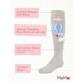 thumbnail image 3 of MeMoi Sky's The Limit Girls Pom-Pom Knee Socks - Girls - Female, 6, Blue, 3 of 7