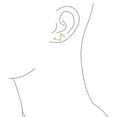thumbnail image 3 of Bling Jewelry Womens Minimalist Ear Cuff Cartilage with Celestial North Star Design in Sterling Silver, 3 of 5
