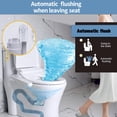 thumbnail image 2 of P30a Electric Bidet Toilet Seat - Smart Heated With Auto-flush  Side Panel Control For Existing Toilets Quiet Close Lid & Warm Air Dryer Elongated, 2 of 6