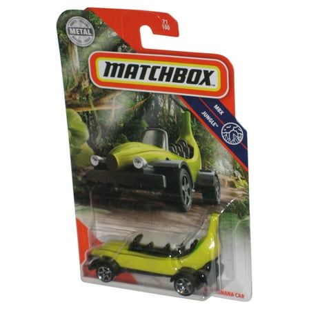 Matchbox Big Banana MBX Jungle (2019) Mattel Metal Die-Cast Toy Car 71/100