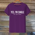 thumbnail image 5 of Baqcunre Valentine'S Day Shirts For Women Funny Print Casual T Shirt Printed Crew Neck Shirt Women's Pullover T Shirt(Purple S-3XL),Womens Tops Graphic Tees For Women Shirts For Women Womens Tops, 5 of 8