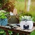 thumbnail image 4 of Succulent Planter Pot Animal Cactus Bonsai Flower Pots With Drainage Hole, 4 of 6