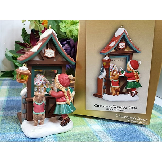 Hallmark Ornament Christmas Windows 2022 Qxc4003 Christmas Window 2Nd 2004 Hallmark Keepsake Club Ornament, #2 In  The Christmas Windows Ornament Series By Hallmark Club Ornaments From Usa -  Walmart.com