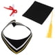 thumbnail image 5 of ColoMX Vestido de vestir de graduación Vestido de peluche y gorra con traje de vestir de graduación de desplazamiento, 5 of 7