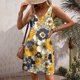 thumbnail image 5 of Vestidos de Verano con Cuello en V para Mujeres 2025 Vestido de Tanque de Playa Boho Casual con Bolsillos, Estilo de Camiseta de Ajuste Suelto para Diario, Fiesta Y Vacaciones, 5 of 9