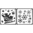 thumbnail image 6 of Merry Christmas Stencils Painting Template Drawing Card DIY Projects Handbook 8X, 6 of 11