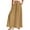 Earthy Yellow, variant on Women's High Waisted Wide Leg Pants Summer Casual Flowy with Pockets in Solid Color,Beach Trousers Perfect for Minimalist Chic Looks and Timeless Fashion Statements,Green 2XL