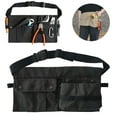 thumbnail image 2 of ​​LYINGF​​ Men's Canvas Half-Body Waist Apron for Outdoor Gardening - Thick Heavy-Duty Work Apron with Utility Pockets, Protective Half-Length Design for Landscaping and DIY Projects, 2 of 9