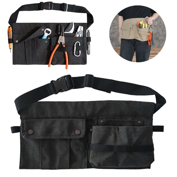 GBAYXJ Waist Aprons Men's Outdoor Gardener Thick Canvas Half Apron Half Body Apron