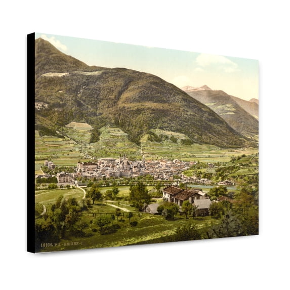 Canvas Print: Brixen, General View, I, Tyrol, Austro-Hungary, circa 1890