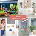 thumbnail image 5 of 20Pcs 8 Style Ocean Animals Non-Slip Stickers Bathtub Non-Slip Stickers Ocean Themed with Scraper for Bathroom Bathtub Shower Floors colorful, 5 of 6