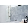 thumbnail image 4 of Glass Warehouse  58.25" x 24.5" Frameless Shower Bath Fixed Panel Polished Brass Brass Finish, 4 of 5