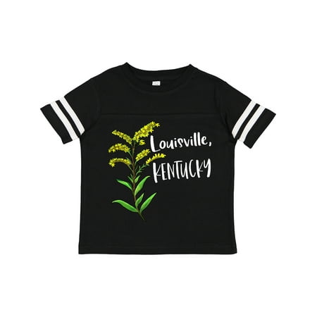 

Inktastic Louisville Kentucky Goldenrod Flower Gift Toddler Boy or Toddler Girl T-Shirt