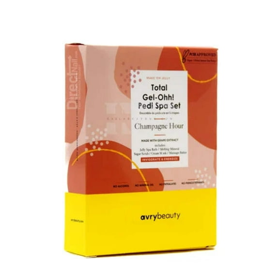 Avry Beauty Gel-Ohh Pedicure 5 Steps - Champagne Hour