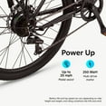 thumbnail image 4 of 26" Schwinn EC1 Electric Cruiser Bike for Adults, 7 Speeds, 250w Motor, Black Ebike, 4 of 10