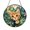 Acrylic 3.5 Inch, variant on Cat Behind Tropical Green Leaves Stained Glass Suncatcher – Window Decor2301