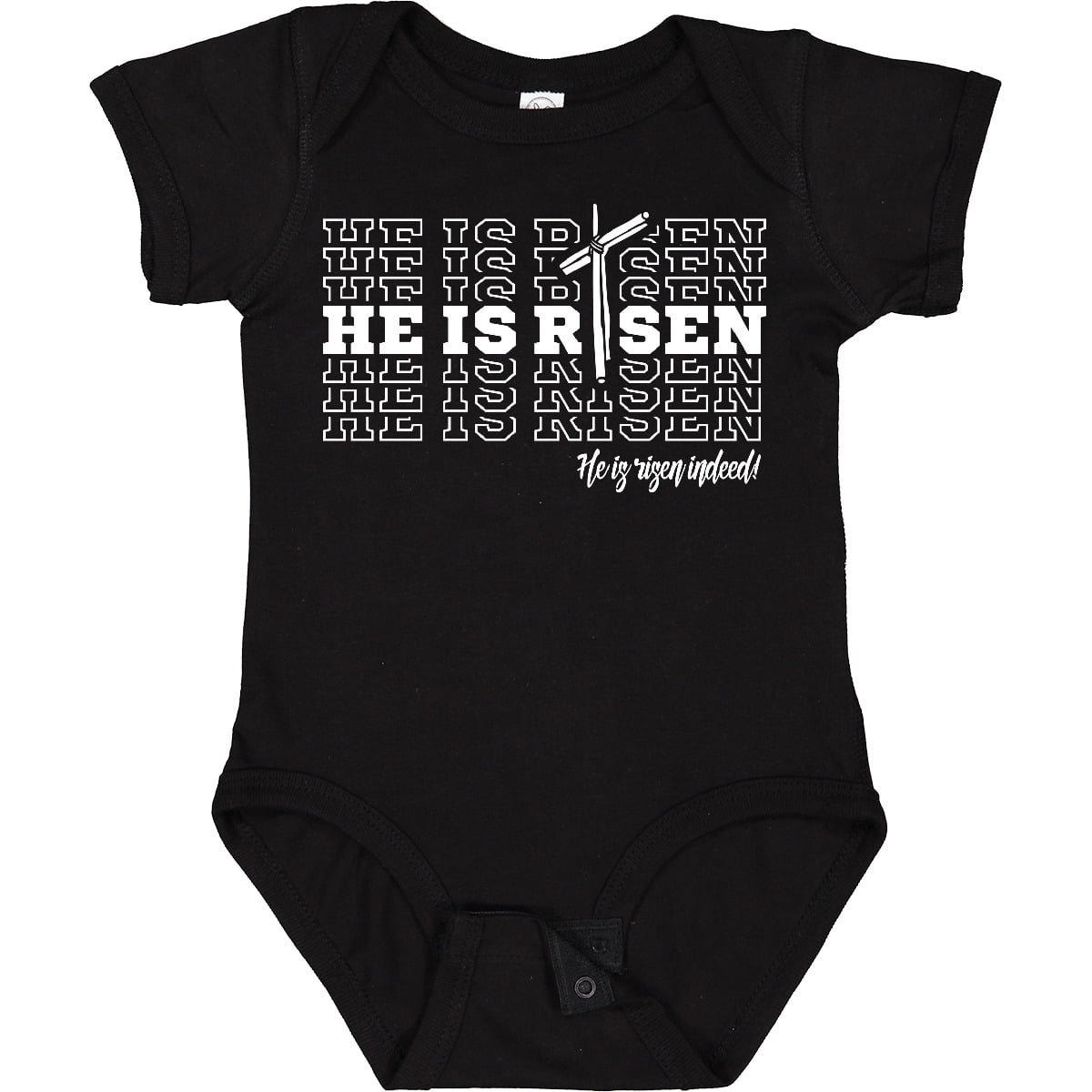 Inktastic He is Risen Mirror Words Boys or Girls Baby Bodysuit