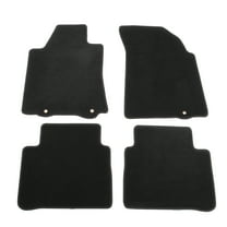 Ikon Motorsports Nylon Car Floor Mats Compatible with 2018-2025 Honda Odyssey, OE Fitment Style Black Driver Passenger Car Carpets, Front Rear 4PCS Full Set