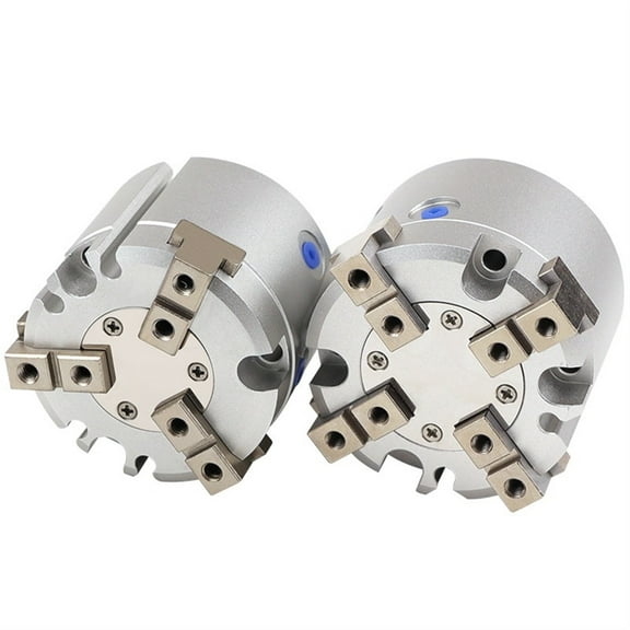 Aluminum Alloy Pneumatic Gripper Cylinder HFC I/X.Y16 20 25 Pneumatic Two-claw Three-claw Four-claw Clamping Cylinder Pneumatic Finger Cylinder ,Multifunctional