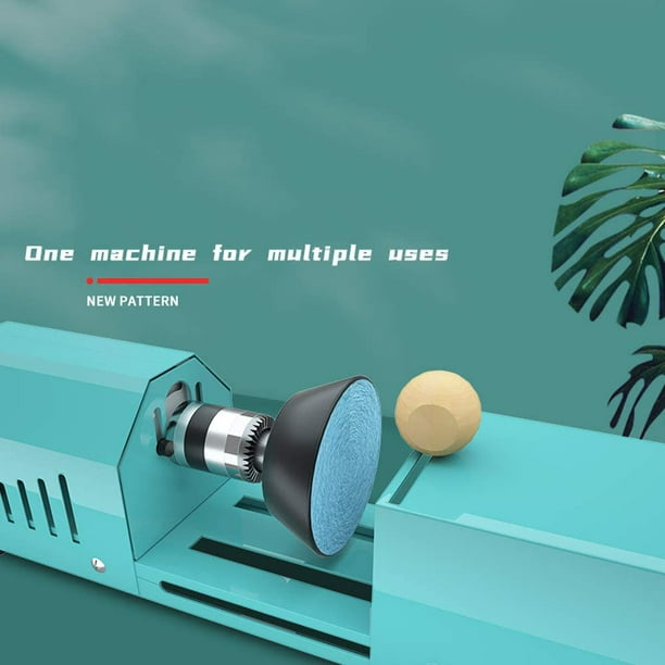 Variable Speed Wood Lathe Small Size Household Wood Working