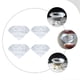 thumbnail image 3 of Fake Diamond Diamond-Shaped Model Adorn for Display 4Pcs Transparent Crystal, 3 of 5