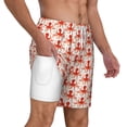 thumbnail image 2 of Balery Octopuses1 Mens Swim Trunks Swim Shorts for Men Quick Dry Inseam Beach Shorts with Compression Liner Pocket-X-Large, 2 of 9