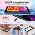 thumbnail image 3 of FITIFUN 7 inch Android Tablet with Case, 4GB RAM+32GB ROM, Quad-Core, HD Display, Wifi 6, 3500mAh, Dual Camera, Black, 3 of 7