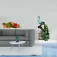 thumbnail image 2 of Escultura De Resina De José Jesús Y Elegante Colección De Estatuas De Animales De Pavo Real Para Mesa, Estante, Oficina, Dormitorio, Sala De Estar, Decoración Del Hogar., 2 of 8
