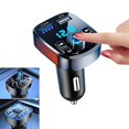 thumbnail image 1 of compatible Dual Usb Car Charger Car Hands-free Wireless Bluetooth Fm Transmitter Mp3 Charger_Perfect Gift, 1 of 5