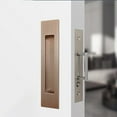 thumbnail image 1 of Recessed Finger Flush Pull Sliding Wardrobe Door Handle with Edge Pull, 1 of 8
