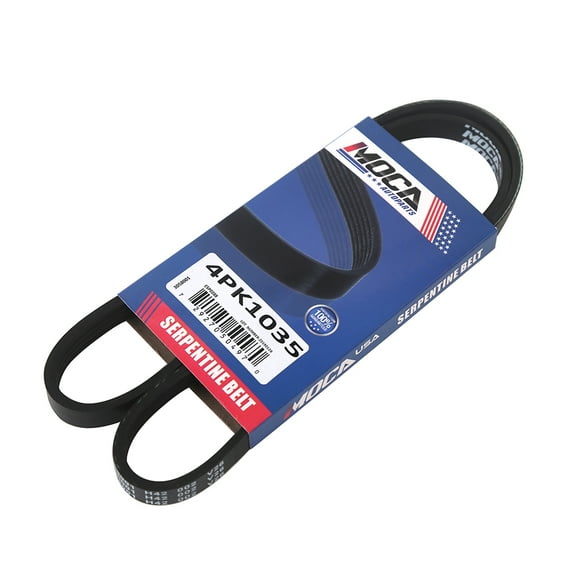 MOCA AUTOPARTS 4PK1035 Serpentine Belt for 87-84 Nissan 300Zx V6 3.0L & 96-95 Nissan 300Zx V6 3.0L & 91-85 Nissan Maxima V6 3.0L and More